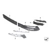 Cache de grille intérieure de pare-chocs avant gauche N/S - Pièce d'origine BMW 51117385263 Cache de grille intérieure de pare-chocs avant gauche N/S - Pièce d'origine BMW 51117385263