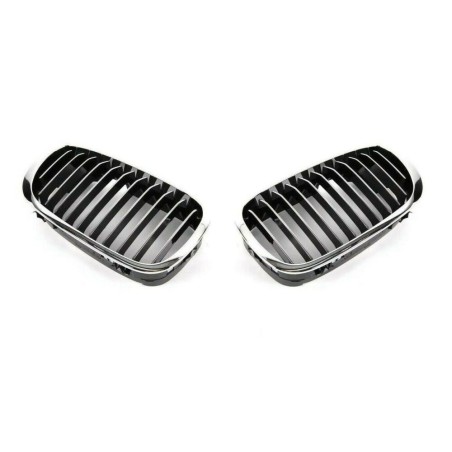Pare-chocs avant Grille de calandre chromée Paire - Pièce d'origine BMW 51137064317/51137064318 Pare-chocs avant Grille de calandre chromée Paire - Pièce d'origine BMW 51137064317/51137064318