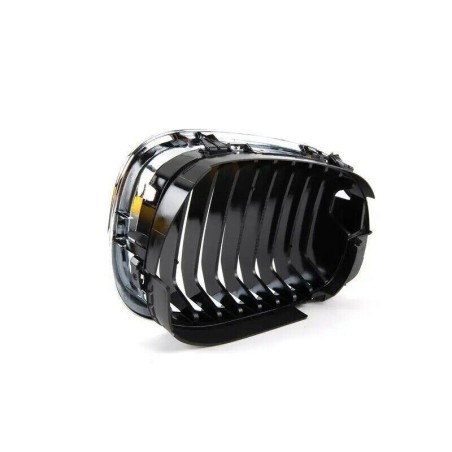 Grille de calandre avant gauche chromée - Pièce d'origine BMW 51137064317 Grille de calandre avant gauche chromée - Pièce d'origine BMW 51137064317