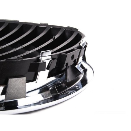 Grille de calandre avant droite en chrome - Pièce d'origine BMW 51138412950 Grille de calandre avant droite en chrome - Pièce d'origine BMW 51138412950