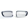 Ensemble de grilles de rein chromées pour pare-chocs avant - Pièce d'origine BMW 51138208686/51138208685 Ensemble de grilles de rein chromées pour pare-chocs avant - Pièce d'origine BMW 51138208686/51138208685