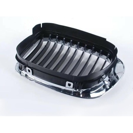 Ensemble de grilles de rein chromées pour pare-chocs avant - Pièce d'origine BMW 51138208686/51138208685 Ensemble de grilles de rein chromées pour pare-chocs avant - Pièce d'origine BMW 51138208686/51138208685