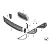 Grille latérale du pare-chocs avant gauche - Pièce d'origine BMW 51118069097 Grille latérale du pare-chocs avant gauche - Pièce d'origine BMW 51118069097