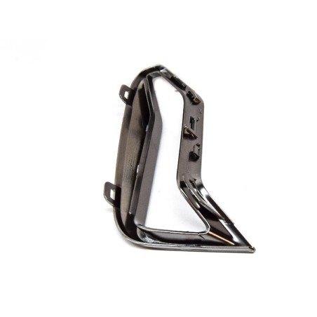 Grille latérale gauche du pare-chocs avant avec garniture chromée - Pièce d'origine BMW 51118075603 Grille latérale gauche du pare-chocs avant avec garniture chromée - Pièce d'origine BMW 51118075603