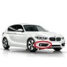 Grille de brouillard inférieure du pare-chocs avant droit - Pièce d'origine BMW 51117371670 Grille de brouillard inférieure du pare-chocs avant droit - Pièce d'origine BMW 51117371670