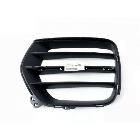 Grilles inférieures de pare-chocs avant avec moulures d'insertion - Pièce d'origine BMW 51118055277 Grilles inférieures de pare-chocs avant avec moulures d'insertion - Pièce d'origine BMW 51118055277