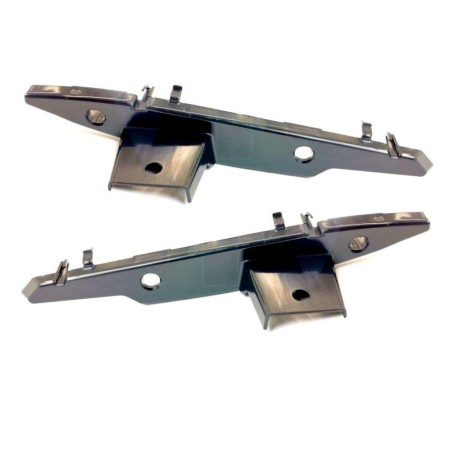 Support d'insertion inférieur de pare-chocs avant - Ensemble de deux pièces - Pièce d'origine BMW 51117399984/51117399983