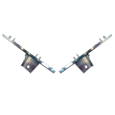 Support d'insertion inférieur de pare-chocs avant - Ensemble de deux pièces - Pièce d'origine BMW 51117399984/51117399983