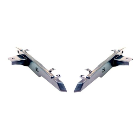 Support d'insertion inférieur de pare-chocs avant - Ensemble de deux pièces - Pièce d'origine BMW 51117399984/51117399983