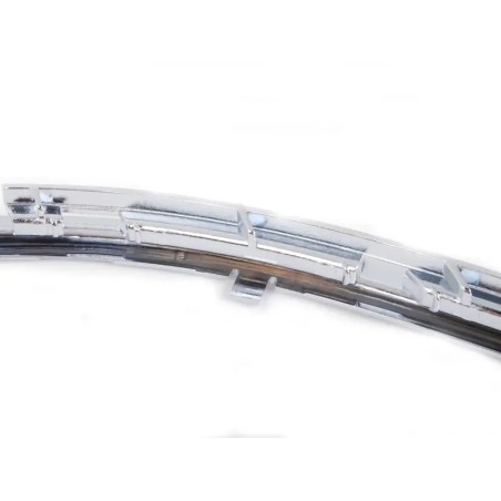 Moulure de couverture de pare-chocs avant en chrome côté droit O/S - Pièce d'origine BMW 51117005972
