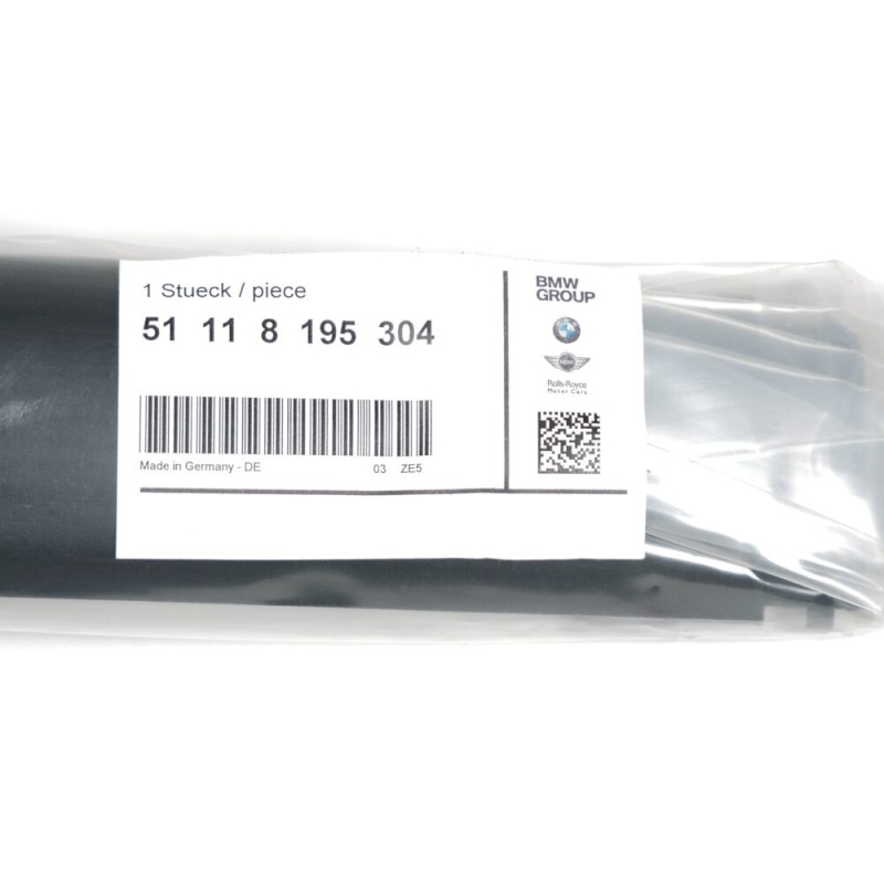 Bande de pare-chocs avant - Pièce d'origine BMW 51118195304