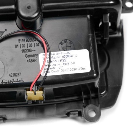Cendrier de console centrale avant - Pièce d'origine BMW 51169206347