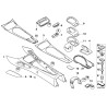 Garniture de couvercle d'insert de cendrier de console centrale avant - Pièce d'origine BMW 51167026219 Garniture de couvercle d'insert de cendrier de console centrale avant - Pièce d'origine BMW 51167026219