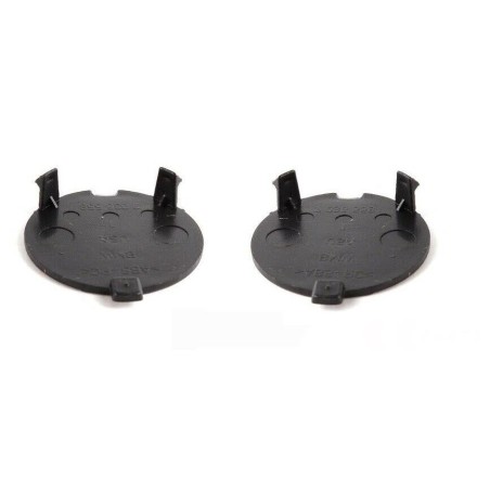 Bouchon de garniture de console centrale avant noir 2 pièces - Pièce d'origine BMW 51167053123 Bouchon de garniture de console centrale avant noir 2 pièces - Pièce d'origine BMW 51167053123