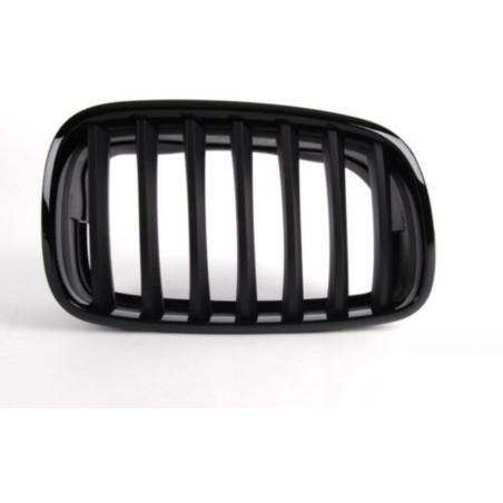 Grille centrale avant en noir brillant - Paire - Pièce d'origine BMW 51712150246/51712150247