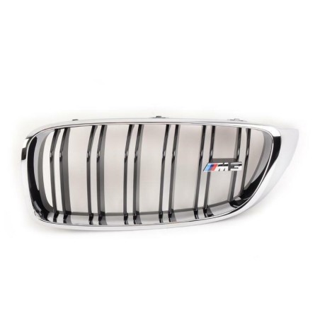 Grille de calandre avant chromée gauche + droite - Pièce d'origine BMW 51138056411/51138054332 Grille de calandre avant chromée gauche + droite - Pièce d'origine BMW 51138056411/51138054332