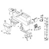 Console centrale avant avec porte-gobelet beige pour conduite à gauche - Pièce d'origine BMW 51163404802 Console centrale avant avec porte-gobelet beige pour conduite à gauche - Pièce d'origine BMW 51163404802