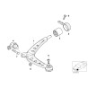 Ensemble de silentblocs de bras de suspension avant - Pièce d'origine BMW 31129063163 Ensemble de silentblocs de bras de suspension avant - Pièce d'origine BMW 31129063163