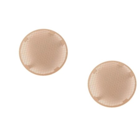 Ensemble de couvercle de haut-parleur beige pour porte avant gauche + droite - Pièce d'origine BMW 51418224387/51418224388