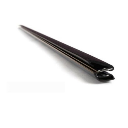 Cache de canal extérieur de porte avant en noir brillant - Pièce d'origine BMW 51217207256