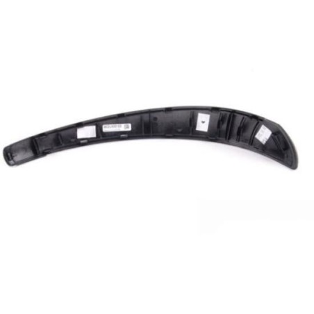 Cache de poignée intérieure de porte avant en aluminium argenté Glacier - Pièce d'origine BMW 51418037456