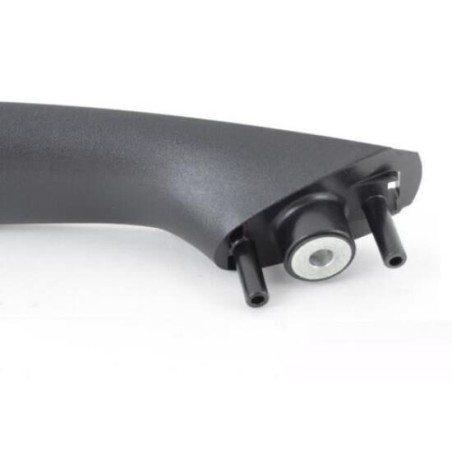 Moulure de poignée intérieure de porte avant noire droite O/S - Pièce d'origine BMW 51416975352