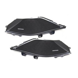 Ensemble de couvercles de haut-parleurs de porte avant - Pièce d'origine BMW 51417447238/51417447237