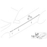Moulure de porte avant droite - Pièce d'origine BMW 51138208450