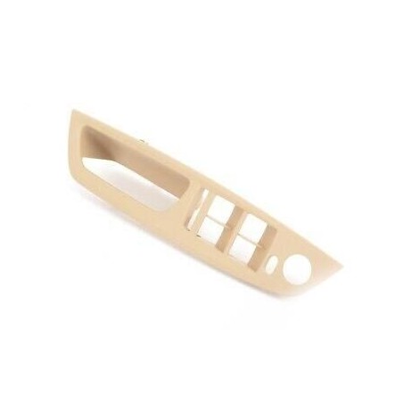 Garniture de poignée d'ouverture de porte avant beige gauche LHD - Pièce d'origine BMW 51416975779 Garniture de poignée d'ouverture de porte avant beige gauche LHD - Pièce d'origine BMW 51416975779
