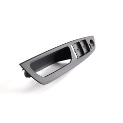 Garniture de poignée d'ouverture de porte avant encastrée noire gauche - Pièce d'origine BMW 51416975777