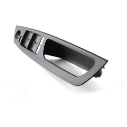 Garniture de poignée d'ouverture de porte avant encastrée noire droite RHD - Pièce d'origine BMW 51416975778