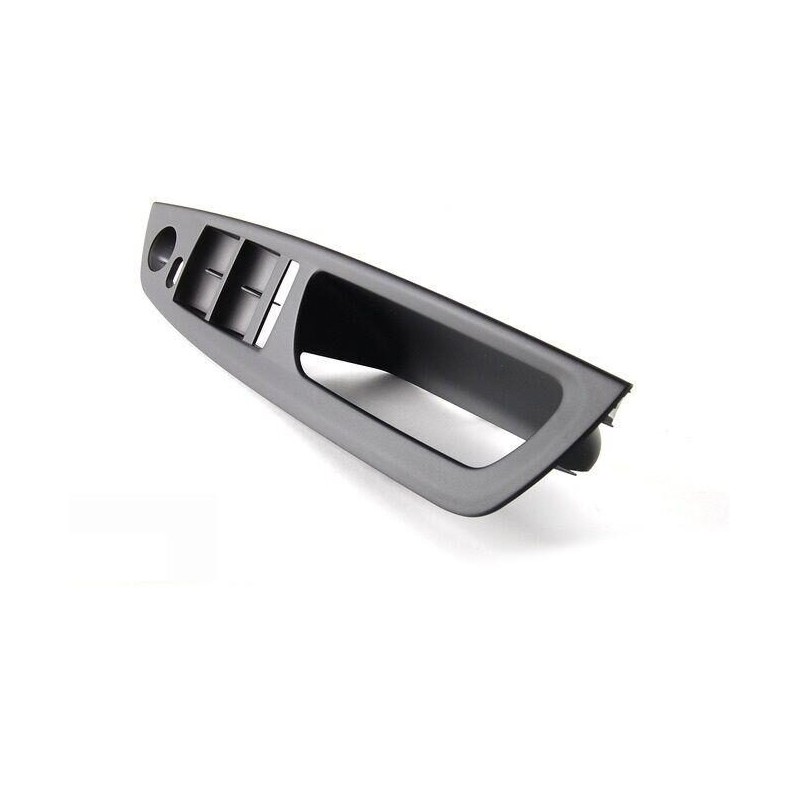 Garniture de poignée d'ouverture de porte avant encastrée noire droite RHD - Pièce d'origine BMW 51416975778