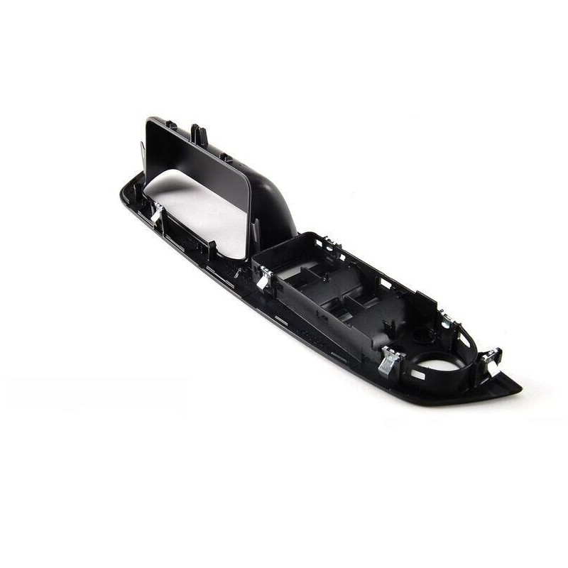 Garniture de poignée d'ouverture de porte avant encastrée noire droite RHD - Pièce d'origine BMW 51416975778