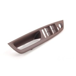 Garniture de poignée d'ouverture de porte avant encastrée marron tabac gauche LHD - Pièce d'origine BMW 51416975783