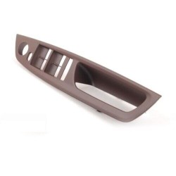 Garniture de poignée d'ouverture de porte avant encastrée marron tabac droite RHD - Pièce d'origine BMW 51416975784