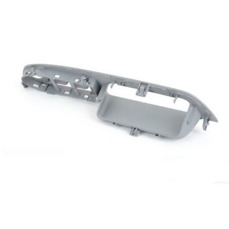 Garniture de poignée d'ouverture de porte avant grise droite RHD - Pièce d'origine BMW 51416975796 Garniture de poignée d'ouverture de porte avant grise droite RHD - Pièce d'origine BMW 51416975796