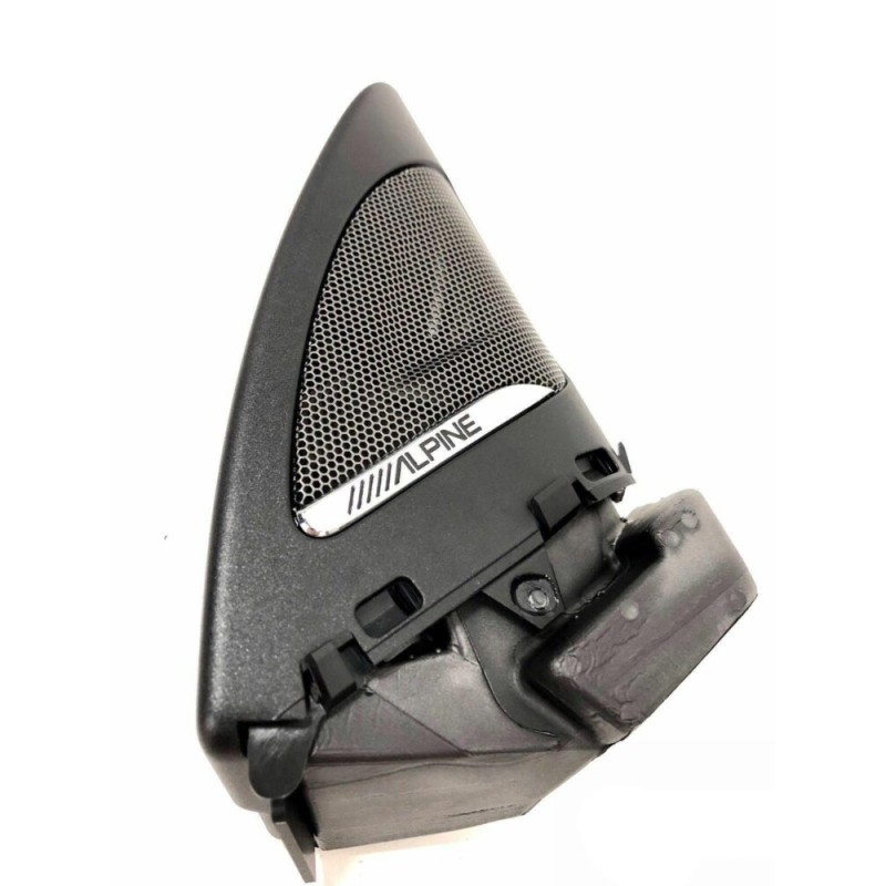 Pièce d'origine Alpine - Couverture de tweeter d'enceinte de porte avant paire gauche droite BMW 51332349058