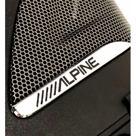 Pièce d'origine Alpine - Couverture de tweeter d'enceinte de porte avant paire gauche droite BMW 51332349058 Pièce d'origine Alpine - Couverture de tweeter d'enceinte de porte avant paire gauche droite BMW 51332349058