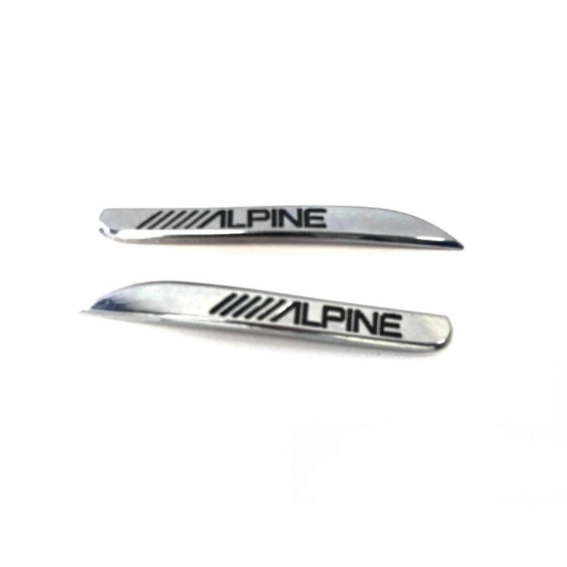 Pièce d'origine Alpine - Couverture de tweeter d'enceinte de porte avant paire gauche droite BMW 51332349058