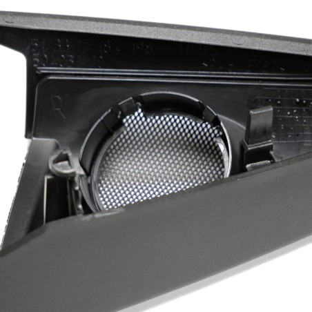 Cache de tweeter d'enceinte de porte avant paire gauche droite - Pièce d'origine BMW 51337184197/51337184198