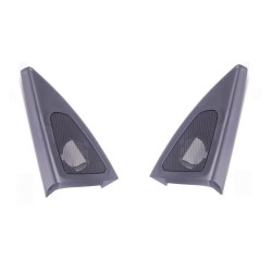 Cache de tweeter de haut-parleur de porte avant paire gauche + droite - Pièce d'origine BMW 51337197860/51337197859
