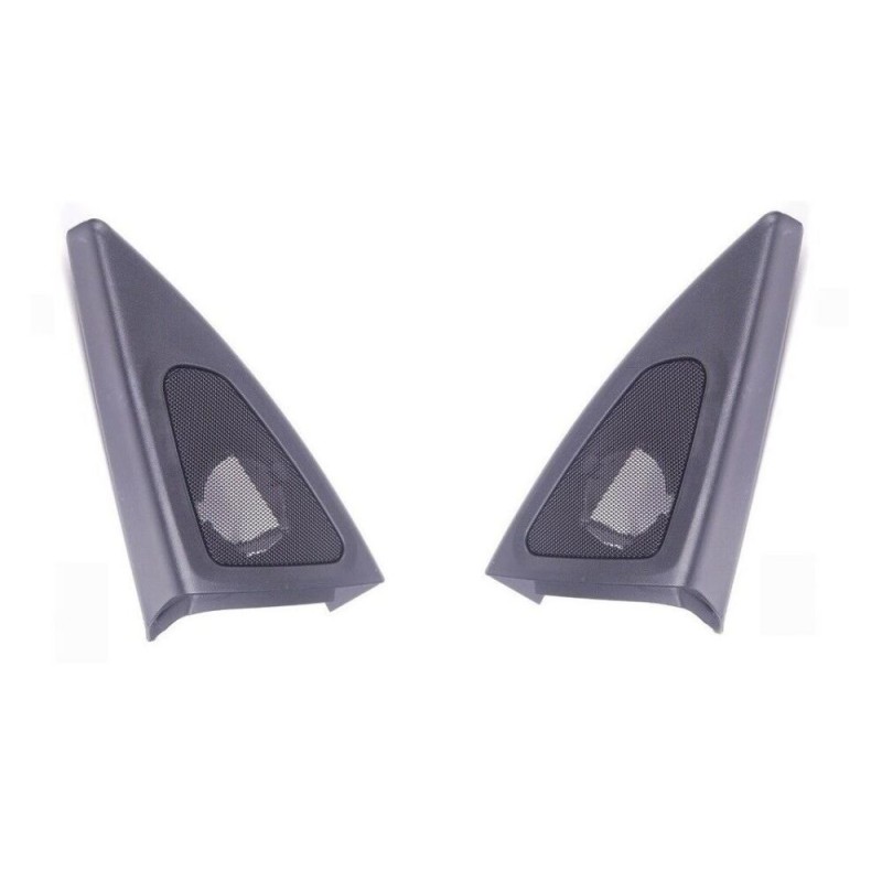 Cache de tweeter de haut-parleur de porte avant paire gauche + droite - Pièce d'origine BMW 51337197860/51337197859