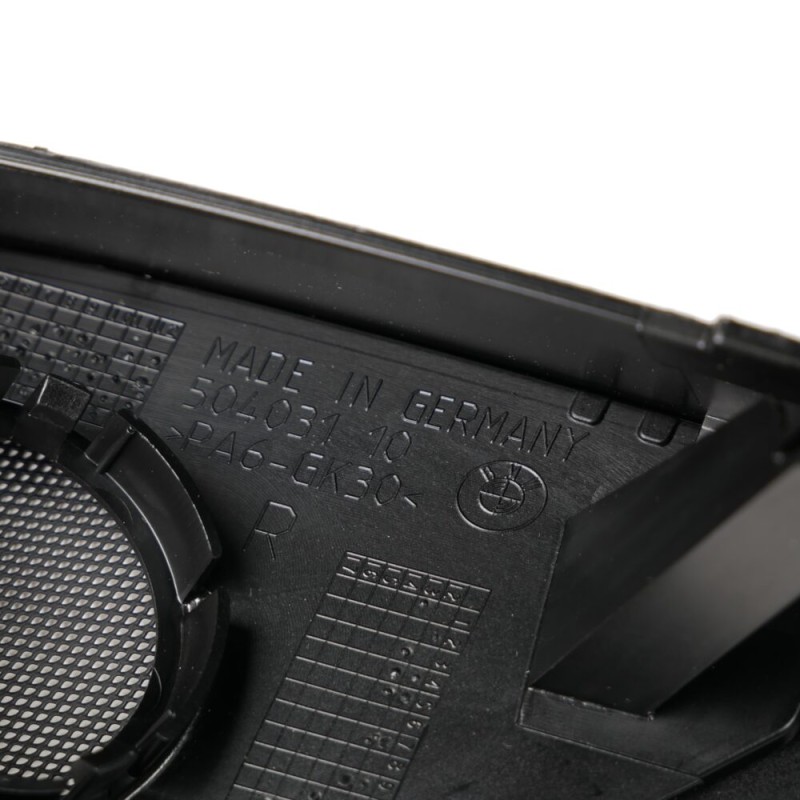 Cache de tweeter d'enceinte de porte avant paire gauche droite - Pièce d'origine BMW 51337199597/51337199598