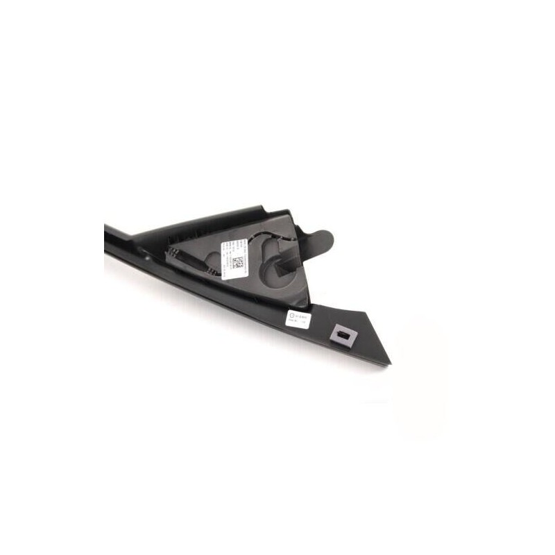 Pièce d'origine BMW - Couverture de tweeter de haut-parleur de porte avant - Paire gauche + droite - 51337323507/51337323508.