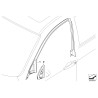 Ensemble de couvercles de tweeter pour haut-parleur de porte avant - Pièce d'origine BMW 51337171201/51337171202