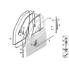Enceinte d'enceinte de porte avant Couverture de tweeter Paire Ensemble Gauche Droite - Pièce d'origine BMW 51337395383 Enceinte d'enceinte de porte avant Couverture de tweeter Paire Ensemble Gauche Droite - Pièce d'origine BMW 51337395383