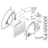 Garniture de porte avant gauche - Pièce d'origine BMW 51357260539