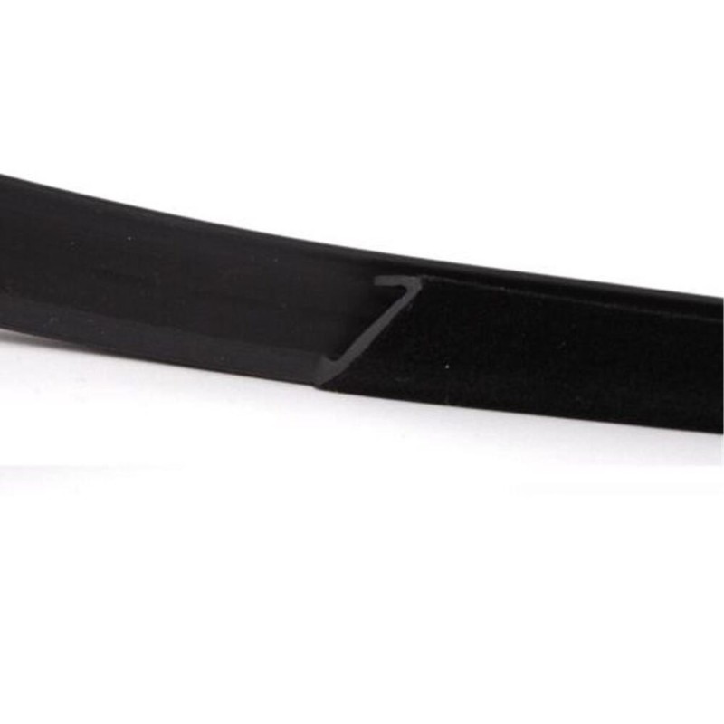 Garniture de canal de vitre de porte avant noire droite - Pièce d'origine BMW 51337136966