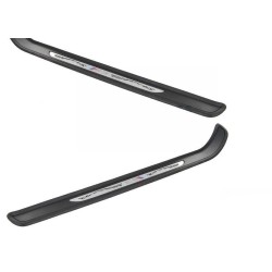 Garniture de seuil de porte d'entrée avant paire gauche droite - Pièce d'origine BMW 51477979359/51477979360