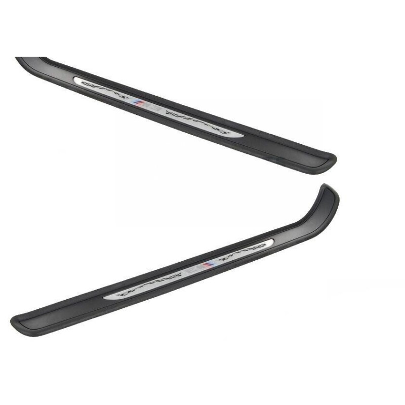 Garniture de seuil de porte d'entrée avant paire gauche droite - Pièce d'origine BMW 51477979359/51477979360